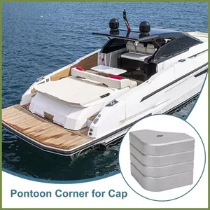 Ốp Lưng Thuyền Phao Góc Tròn 90 Độ Nhôm Chịu Lực Phần Cứng Phao Thuyền Góc Cho Người Dùng Gia Đình kouvn
