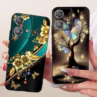 Dành Cho Motorola Edge 40 Neo Ốp Lưng Moto Edge 40 5G Cover XT2303-2 Bướm Thời Trang Mềm TPU Ốp Lưng Trên Moto Edge40 Neo