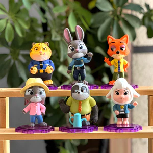 6 Tư thế đứng Zootopia Series Sĩ quan cảnh sát Judy mimemu2.my20251206