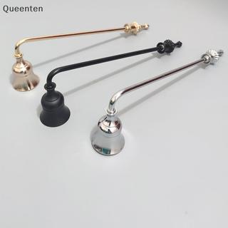 Queenten Nến Giảm Chấn Nến Dụng Cụ Không Gỉ Tay Cầm Dài Chuông Bình Chữa Phụ Kiện Xẻng Thép Dập Tắt Phụ Kiện QT