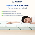 Nệm massage cao su non Trung Nguyên kết hợp memory foam cao cấp với mousse foam, êm ái, hỗ trợ đau nhứt xương khớp — ảnh 5