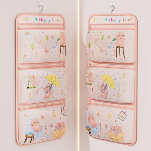 Túi Treo Tường Đựng Đồ Lót Tất Vớ Đa Năng túi Treo Tủ Vải Canvas Chống Thấm Nước Tiện Lợi, Gọn Gàng
