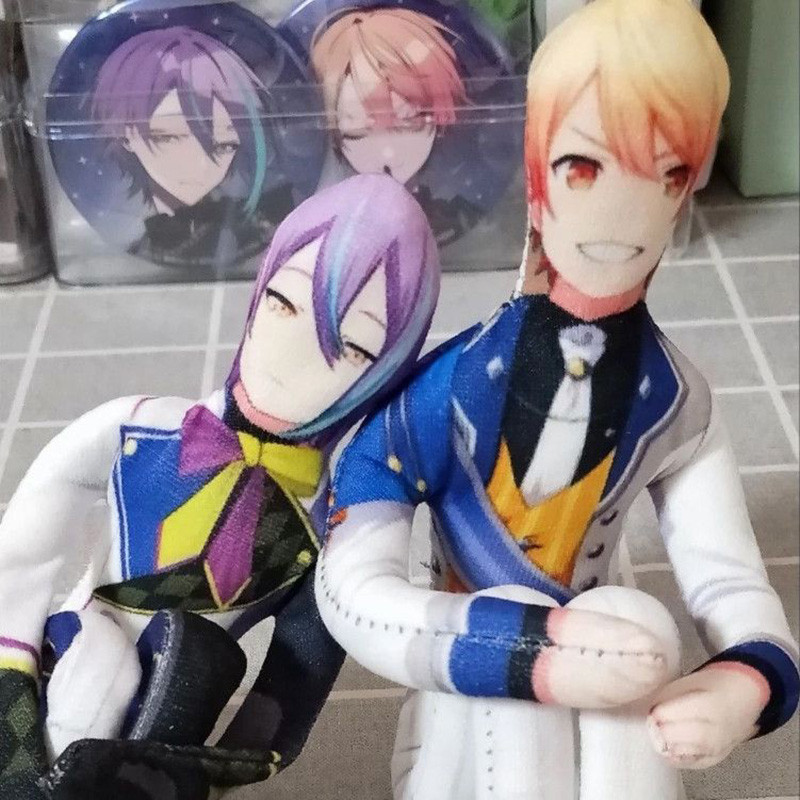 Anime Project Sekai Kasane Teto Kaito AKIYAMA MIZUKI Sang Trọng Cotton Búp Bê Nhồi Bông Linh Vật Mô Hình Trừu Tượng Slender Hình Xoắn Quạt Quà Tặng Trẻ Em
