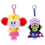 HK1 The Powerpuff Girls Công chúa Morbucks Mojo Jojo Nhân vật phản diện dễ thương Túi búp bê sang trọng Charm plushie KH1