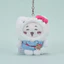 PS1 Sanrio x Chiikawa usagi Hachiware Furuhonya Trang Phục Dễ Thương Hoạt Hình Sang Trọng Túi Charm Kawaii Móc Khóa SP1