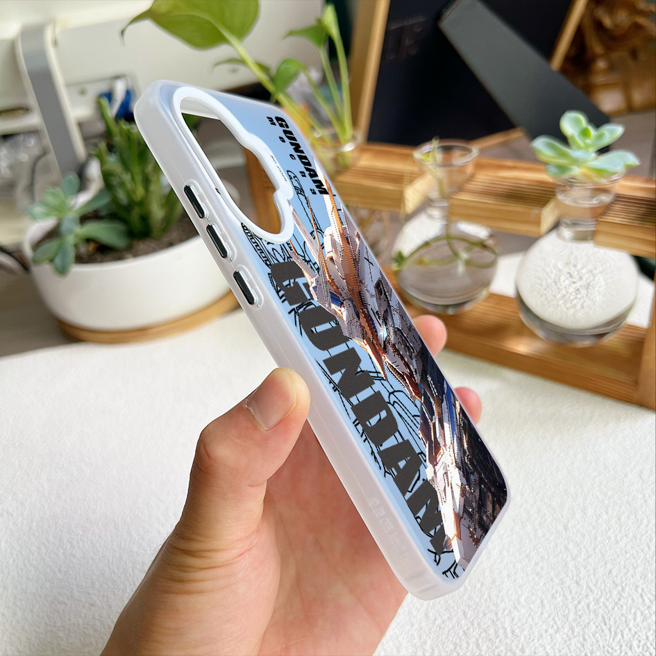 Ốp Điện Thoại Gundam Mobile the Suit Micro Matte Cho Redmi Turbo 4 Pro Note 15 Pro / 14 / 13 Mi 17 Pro Max Xiaomi 15T 14T 15 Ultra K90 Pro Max Note 14 / 13 Vỏ Redmi Chống Sốc