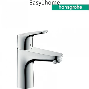 Hansgrohe Focus 31607007 vòi chậu đơn 100 có lỗ thoát nước bật lên