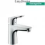 Hansgrohe Focus 31607007 vòi chậu đơn 100 có lỗ thoát nước bật lên