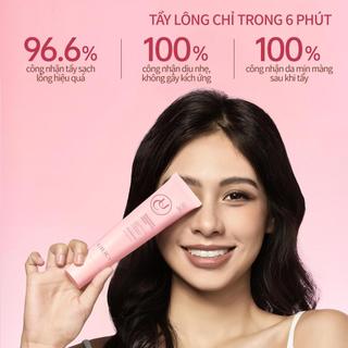 Hỗ trợ Làm trắng và sáng da Kem tẩy lông UILICY 70g Kem Triệt Lông Tẩy lông nhanh chóng chỉ Hỗ trợ Dưỡng ẩm suốt Dịu nhẹ