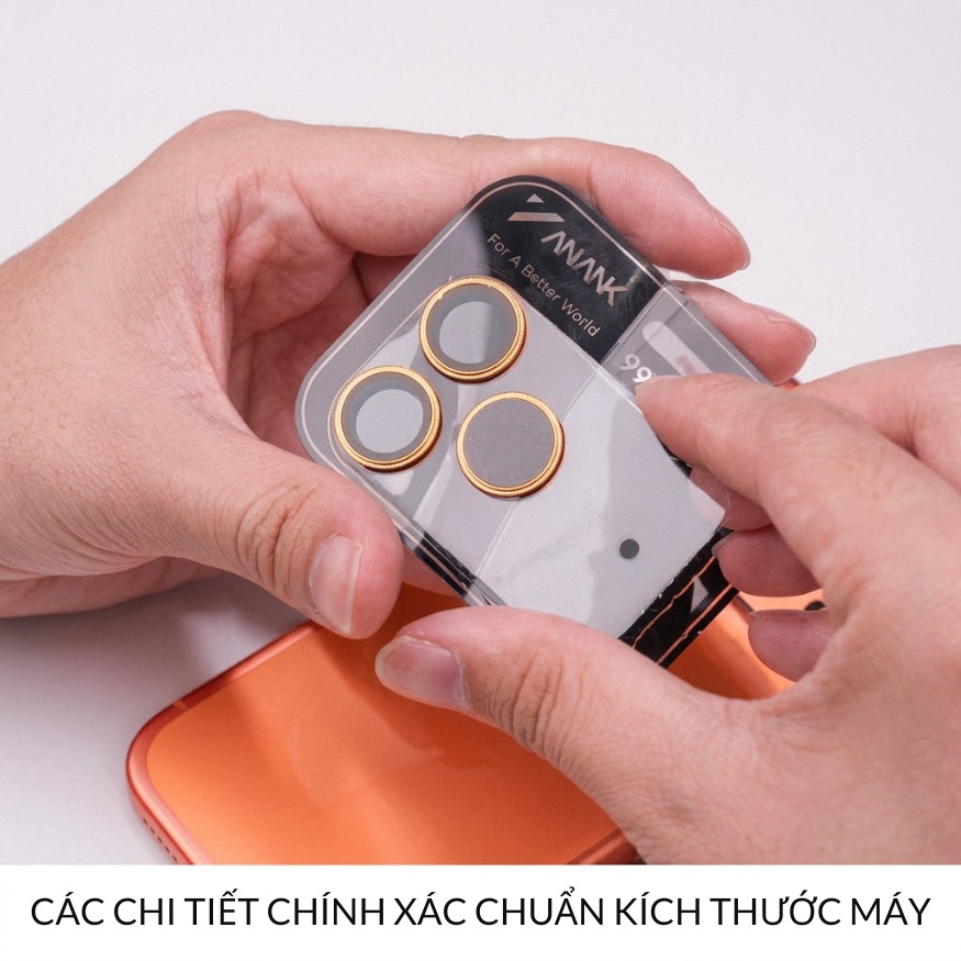 [Chính Hãng] Cường Lực Camera ANANK Corning Glass AR Chống Chói Chống Trầy Bảo Vệ Cụm Lens iPhone 17 Pro Max