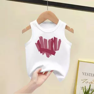Trừu Tượng Trái Tim Tình Yêu In Hình Trẻ Em Tee Thường Ngày Mặc Cho Bé Trai Bé Gái Quần Áo Đi Học