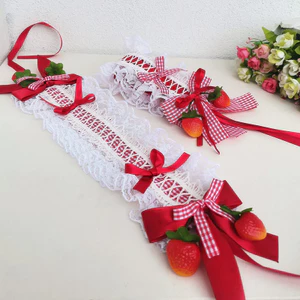 Ngọt Ngào lolita Berry Tóc Cô Gái Mềm Nhật Bản lolita Phụ Kiện Đỏ K Ngọt lo Bé Gái Phụ Kiện Tóc 26.5.13