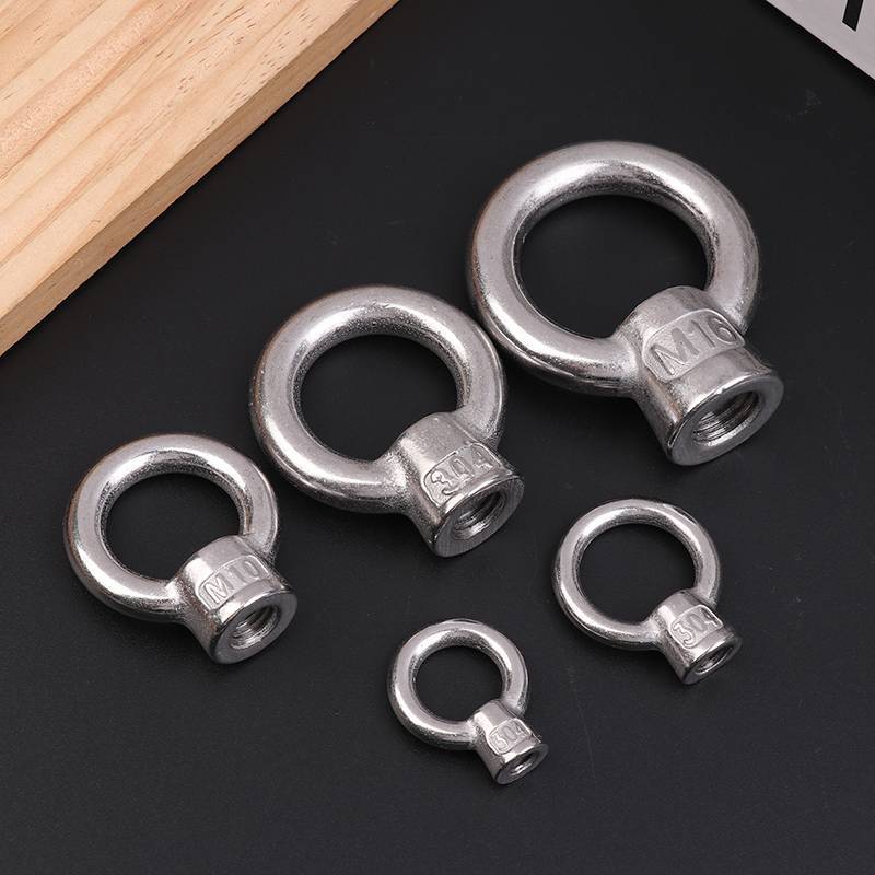 < WHPHous-t > Đai ốc mắt Nhật Bản bằng thép không gỉ 304 M6 M8 M10 M12 M16 Nhẫn nâng phần cứng hàng hải Giàn khoan công nghiệp Đẹp