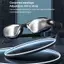 PNPIA- Kính Bơi Cắm Tai Bơi Kính Chống Thấm Nước Chuyên Nghiệp HD Chống Sương Mù UV Silicone Có Thể Điều Chỉnh Kính Nam Kính Trong Suốt