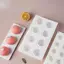 CANAMEK Khuôn Bánh Silicon 3D Bóng Hình Trái Tim Mousse Khuôn Trang Trí Sô Cô La Đảng Dụng Cụ Nướng Bánh CSF
