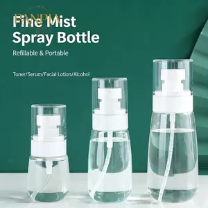 PNPIA- 3 Chai Mini Fine Mist Có Thể Đổ Lại Rò Rỉ Chống Du Lịch Kích Thước Cho Mỹ Phẩm Mực Nước Hoa Bảo Quản