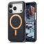 Lychee Grain PC + TPU Sạc Từ Tính Ốp lưng IPhone Air 17 16 15 124 13 12 Pro Max PIus Ốp Lưng Chống Sốc