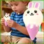 Bóp Thỏ Fidget Vui Vẻ Thực Tế Mini Mềm Dễ Thương Chậm Trẻ Em Trưởng Thành Bóp Thỏ Cho Bữa Tiệc Phục Sinh saixit2vn