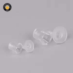 {TB & Bag} 10 CÁI PC Quảng cáo mờ Nail Glass Nail Braet Vít nhựa vô hình Vít mờ.