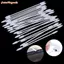 FAVORITEGOODS 25 / 50 Cái Swabs làm sạch dùng một lần, Que bông không bụi loại bỏ bụi mịn, Đầu sợi không mịn chính xác Đầu bông dính hai đầu làm sạch tai nghe
