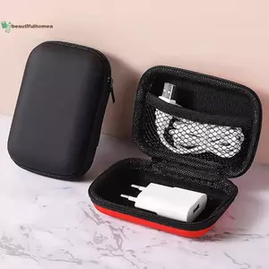 BeautifulHomeA Túi Bảo Quản Du Lịch Sạc Cho Tai Nghe Pao Túi Dây Kéo Di Động Cáp Du Lịch Tổ Chức Lưu Trữ Điện Tử VN