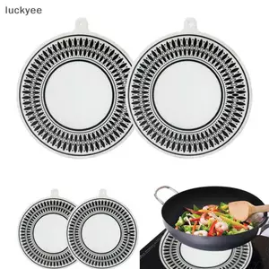 Luckyew 1 Chiếc Bếp Cảm Ứng Thảm Nấu Ăn Chống Trầy Xước Cho Bếp Cảm Ứng Thảm Silicon Đa Năng Cho Nồi Chiên Không Khí Lót TQ