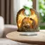 JCSYFAC Cảnh Chúa Giáng Sinh Trang Trí Tối Giản Cơ Đốc Cảnh Trang Trí Acrylic Chúa Giáng Sinh Trang Trí Tinh Tế Tôn Giáo Bàn Mới