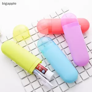 Bigapple Bàn chải đánh răng du lịch di động Hộp đựng kem đánh răng Hộp đựng đồ phòng tắm RDG