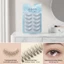 Lông mi giả hướng dương tự nhiên Dây trong suốt C Curl Phong cách Hàn Quốc