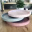 Khay khuôn silicon Khuôn bê tông Tấm tròn Terrazzo Khuôn thạch cao bê tông