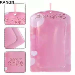 Vỏ bảo vệ hình ảnh KANGN, Hộp đựng thẻ ảnh đầy màu sắc khổng lồ, Vỏ thẻ PVC thần tượng Hàn Quốc A4