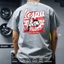 Thời trang giản dị Nam Thái Độ Retro Xe Máy Xe Máy VESPA Đi Xe Đạp Văn Hóa In Áo Thun Cổ Tròn Quá Khổ Unisex
