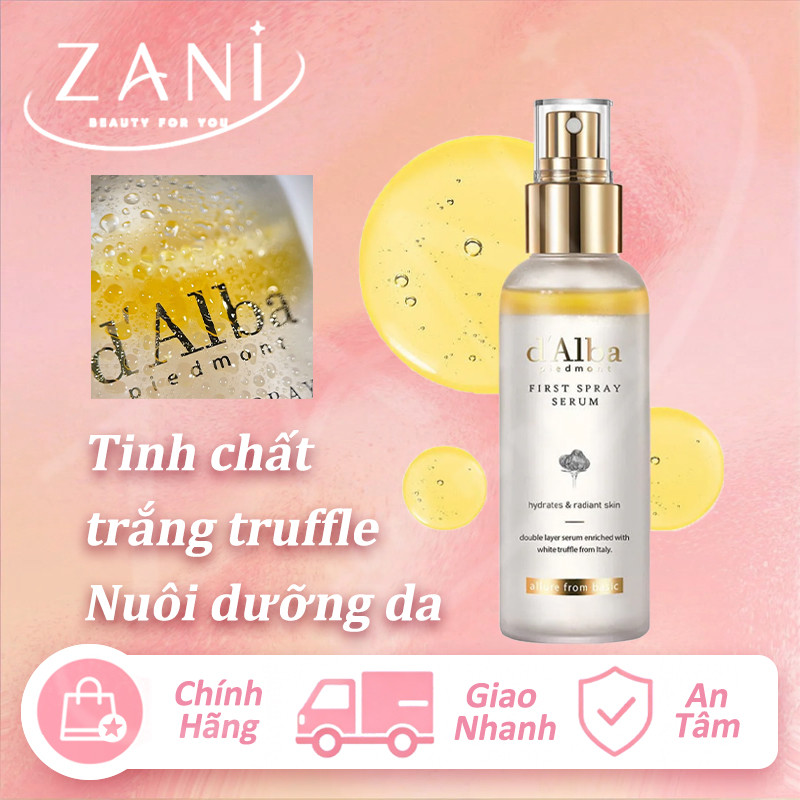 d'Alba Serum Mist 100ml – Xịt Khoáng Dưỡng Ẩm, Cho Da Mềm Mượt Tự Nhiên