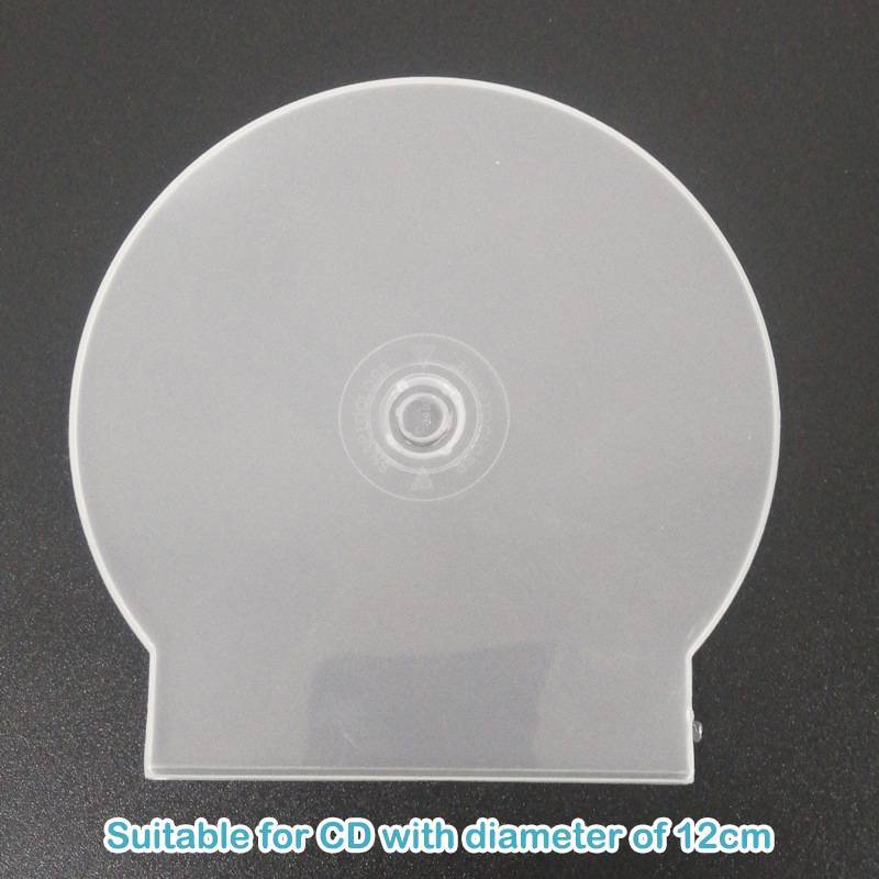 NS 1 / 3 Chiếc Nhựa Trong Suốt Đơn Mảnh Đĩa Tròn Hộp CD Thiên Tính CD DVD Hộp Đĩa Đĩa Hộp Bảo Quản NS