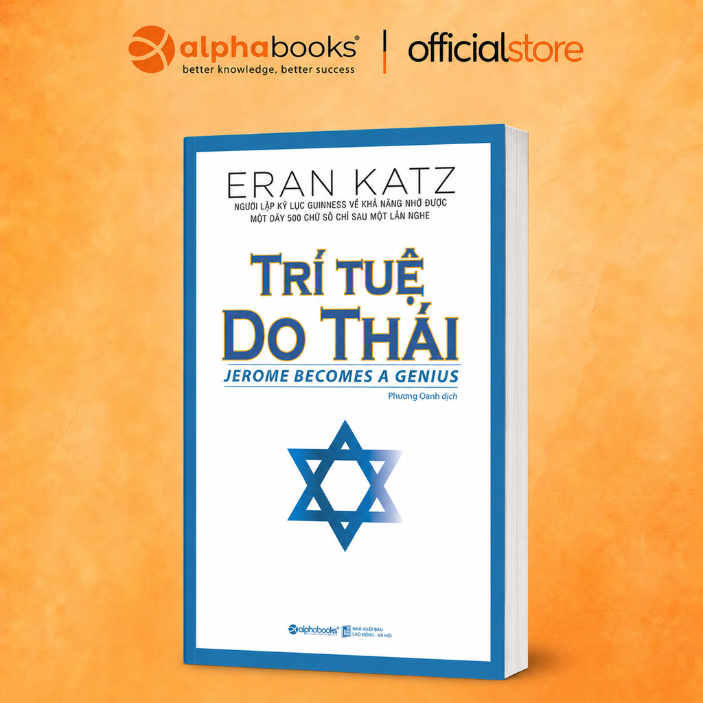 Sách - Trí Tuệ Do Thái - Phương Pháp Phát Triển Trí Tuệ Người Do Thái - Eran Katz (Alpha Books)