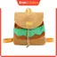 KIN Nữ Dây Rút Ba Lô Học Sinh Túi Bé Gái Sang Trọng Hamburger Ba Lô