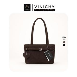 (Deal mở bán tặng quà QU3) Túi xách nữ đeo vai VINICHY, tote dung tích lớn size 28cm HA883