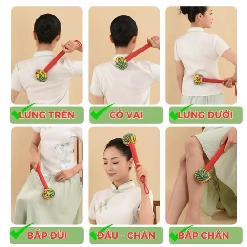 【🔥】Búa thư giãn: Giảm căng thẳng, lưu thông khí huyết! Quà tuyệt cho gia đình.