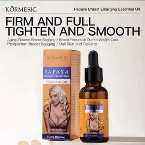 Tinh Dầu Papaya 30ml hỗ trợ massage dưỡng ẩm và chăm sóc da vùng ngực mềm mịn tự nhiên-KR1