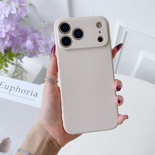 Thích hợp cho iPhone 17 Promax Ốp điện thoại silicon lỏng cạnh thẳng Rubik 's Cube, bao gồm tất cả, vỏ điện thoại lỗ chính xác