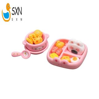 Bộ đồ chơi hộp cơm trưa hoạt hình Mini - Quả cơm nhỏ Mô phỏng thực phẩm cho trẻ em Nhà chơi