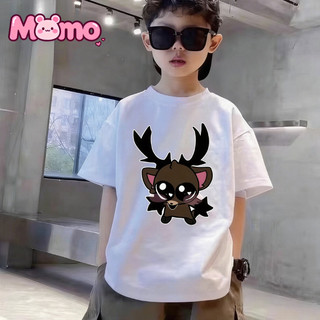 ROBLOX 99 Đêm Trong Rừng Họa Tiết Trò Chơi In, Thoải Mái Rời Phù Hợp Với Bé Trai Và Bé Gái Cùng Phong Cách Cổ Tròn Tay Ngắn Áo Thun Top
