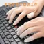 Bịch 50 bao ngón tay cao su mờ chống trượt, bảo vệ da tay, giữ ấm, chống nước