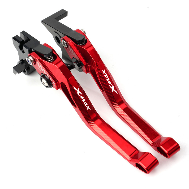 Dành Cho Xe Yamaha XMAX300 2017-2022 5D Họa Tiết Phanh Ngắn Ly Hợp Đòn Bẩy CNC Có Thể Gập Lại Tay Cầm