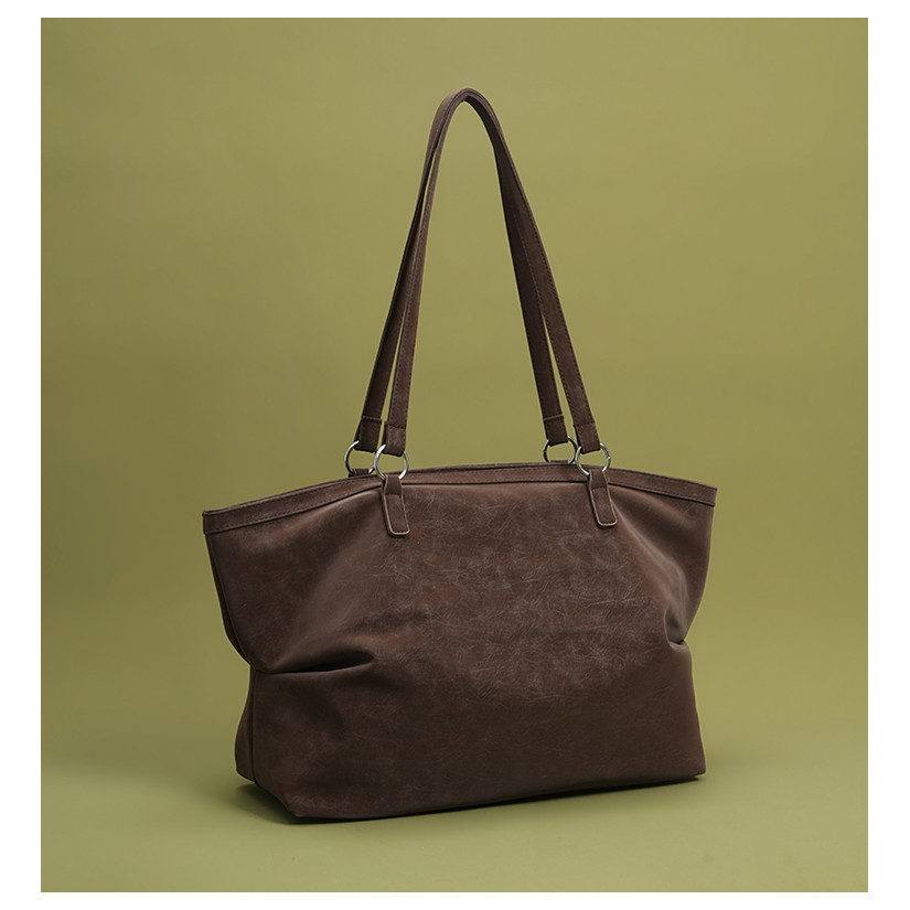 Auudre Casual Retro Túi Dung Tích Lớn Nữ Đi Làm Túi Tote Đeo Vai | BigBuy360 - bigbuy360.vn