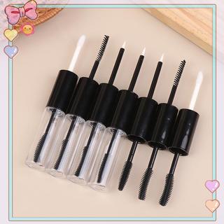 [beautifulhome] Bút kẻ mắt ống Mascara rỗng hai đầu Ống bóng môi có cây đũa phép Kem dưỡng lông mi Hộp đựng kem dưỡng môi bằng nhựa Chai dưỡng môi [làm đẹp]