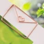 BEABOUT 12 Kẹp Giấy Hình Phong Bì, Kim Loại 34 × 21mm Bookmark Clip, Dấu Trang Dễ Thương Hoa Hồng Vàng Tổ Chức Tài Liệu Kẹp Đồ Dùng Học Tập