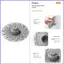 Thoát Nước Tóc Bắt 5 Inch Lưới Dày Chống Trơn Trượt Chống Tắc Tóc Cho Tắm Thoát Nước Cho Gia Đình Phòng Tắm mueadsyvn