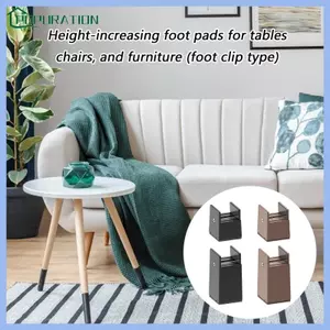 POP 4 Không Trượt Chân Nhựa Mở Rộng 30 Đến 50Mm Có Thể Điều Chỉnh Chiều Cao Hỗ Trợ Đế Chống Thấm Nước Cho Bàn Ghế Cabine