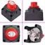 Công tắc cách ly Pin LACYESUK, Công tắc núm định vị Công tắc ngắt kết nối Pin 2 vị trí, Sửa đổi ô tô Bảo vệ chống rò rỉ Thiết bị thứ hai Công tắc chọn Pin 2 chân cho ô tô